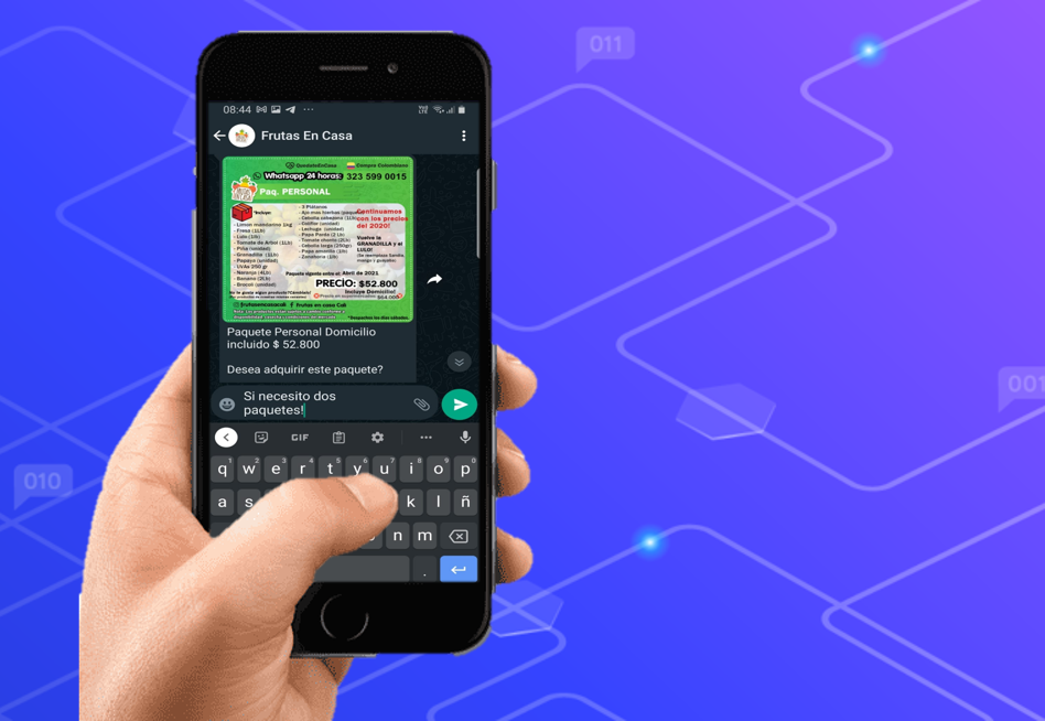 Chatbot Frutas en Casa