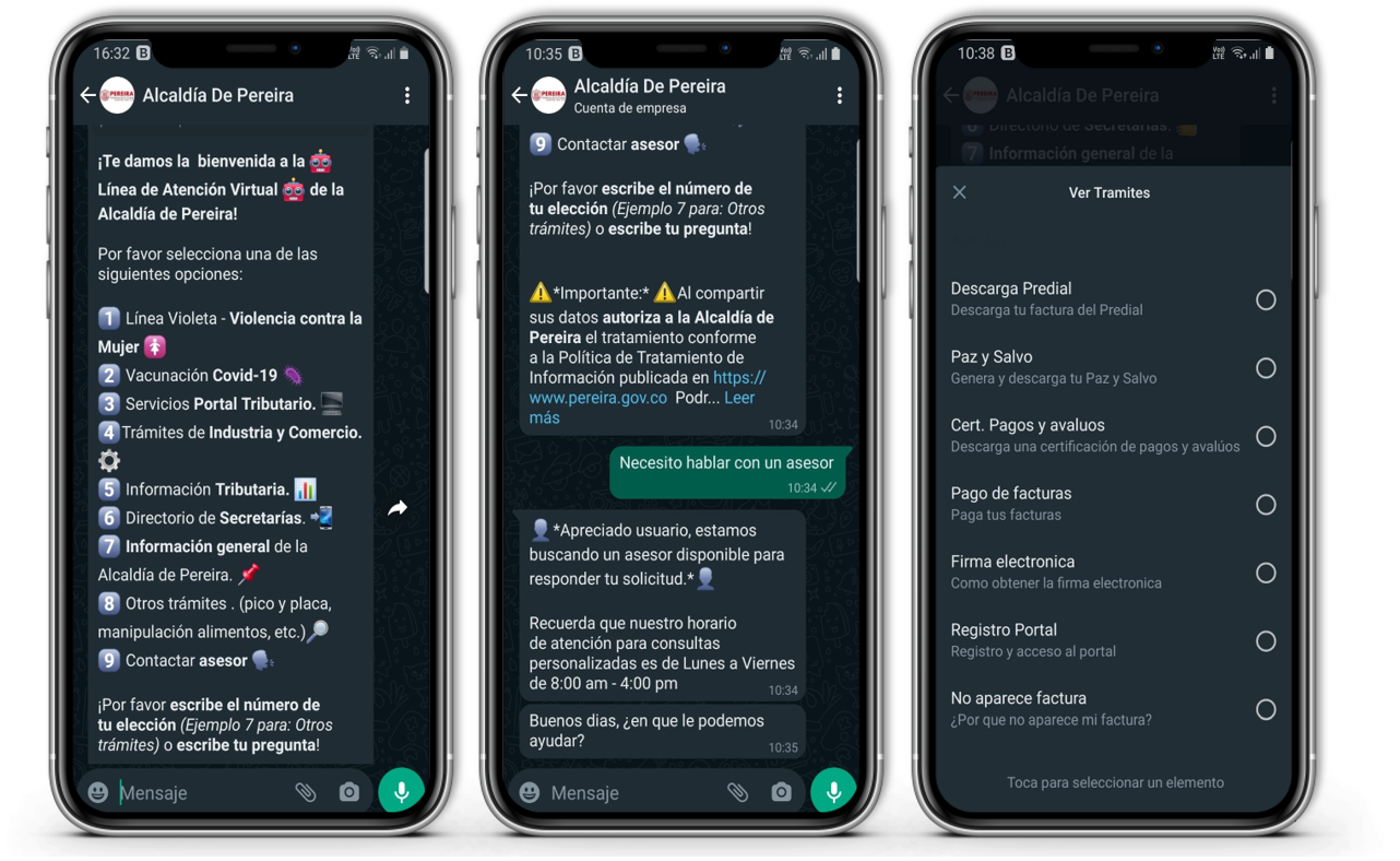 Chatbots celulares
